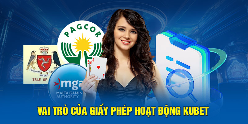 Giấy chứng nhận đóng vai trò quan trọng đối với hoạt động tại KUBET